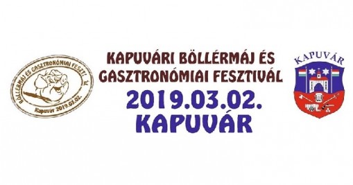   - BÖLLÉRMÁJ ÉS GASZTRONÓMIAI FESZTIVÁL 2019 KAPUVÁR